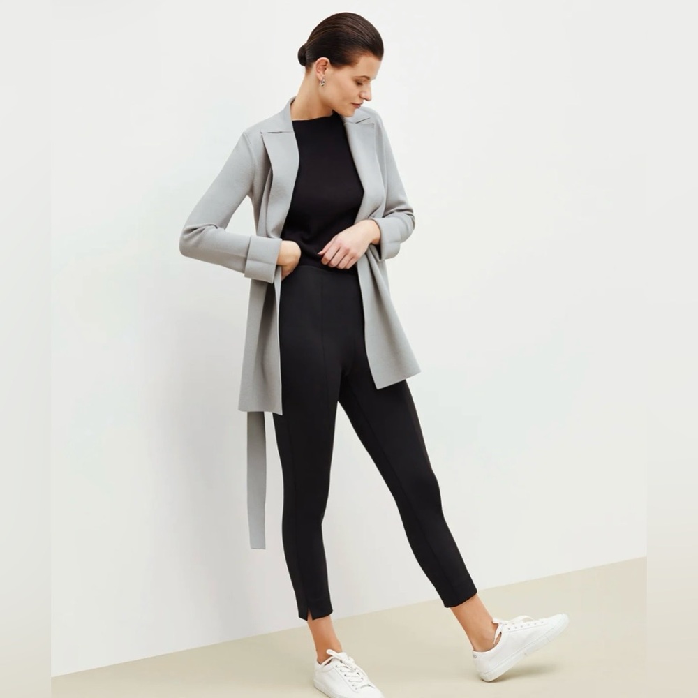MM LaFleur Shaw Pant in Scuba in black